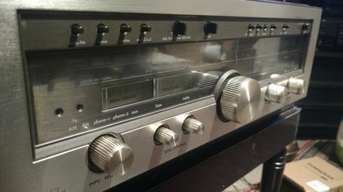 LUXMAN R-1050 VINTAGE STEREO RECEIVER (POTS Lubed), VGC., TESTED, WORKING