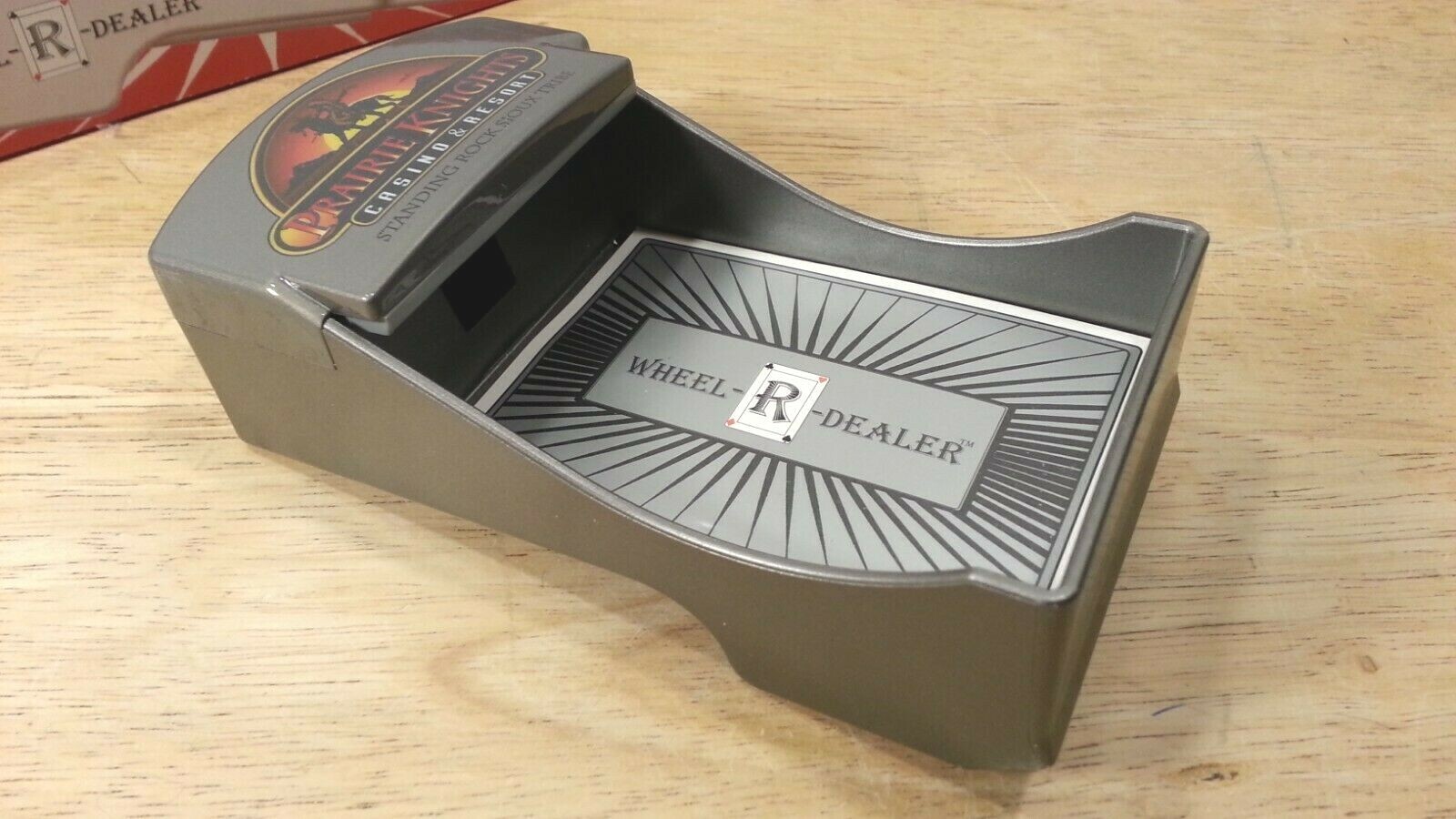 Wheel-R-Dealer - Electronic Playing Card Dealer - Handheld Single Deck - Casino