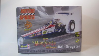 REVELL TOM ''MONGOOSE'' MCEWEN'S ENGLISH LEATHER REAR ENGINE DRAGSTER S/I