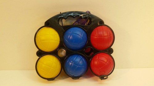 NWT High Five Bocca Ball Set With Carrying Caddy sports yard/beach game