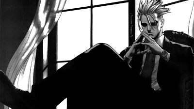 Anime sun ken rock manga monochrome Playmat Gaming Mat Desk
