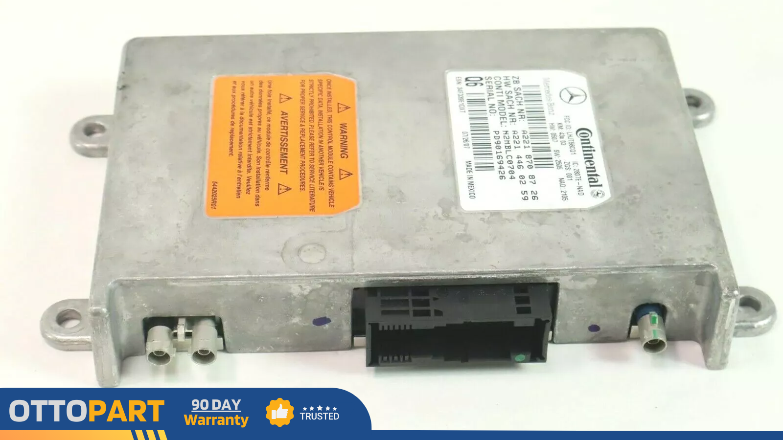 03-06 Mercedes R230 SL500 SL600 SL55 AMG Voice Communication Control Module OEM