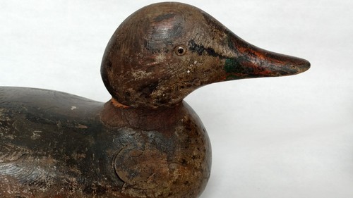 Standard Grade Glass eye Drake Hen Mallard Mason Decoy Company