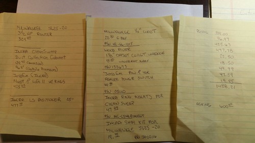 woodworking power tools set half price