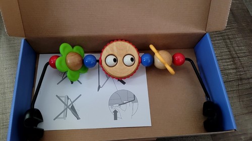 BABYBJORN WOODEN TOY FOR BOUNCER BABY BJORN GOOGLY EYES #080500US NEW IN BOX