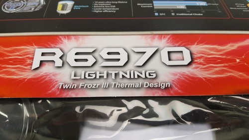 MSI R6970 2GB Gaming Graphics Card - excellent shape