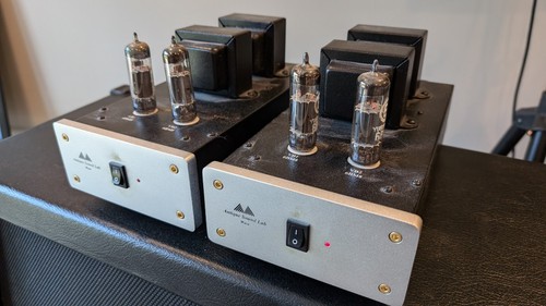 Antique Sound Lab Wave AV-8 Pair Mono Tube Amps | eBay