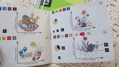 Pfaff Emb Machine Card Creative Fantasy #12 Easter, 7570,7560, 2140,217