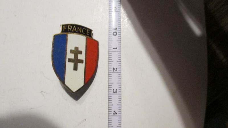  Insigne France  LibÃ©Ration Fonctionnaires En Allemagne  ???  MatriculÃ© 3381