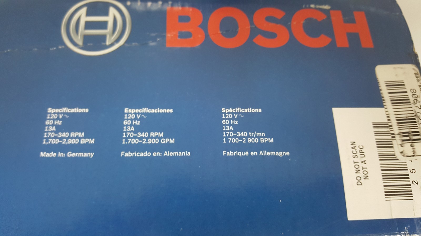 BOSCH 1-5/8