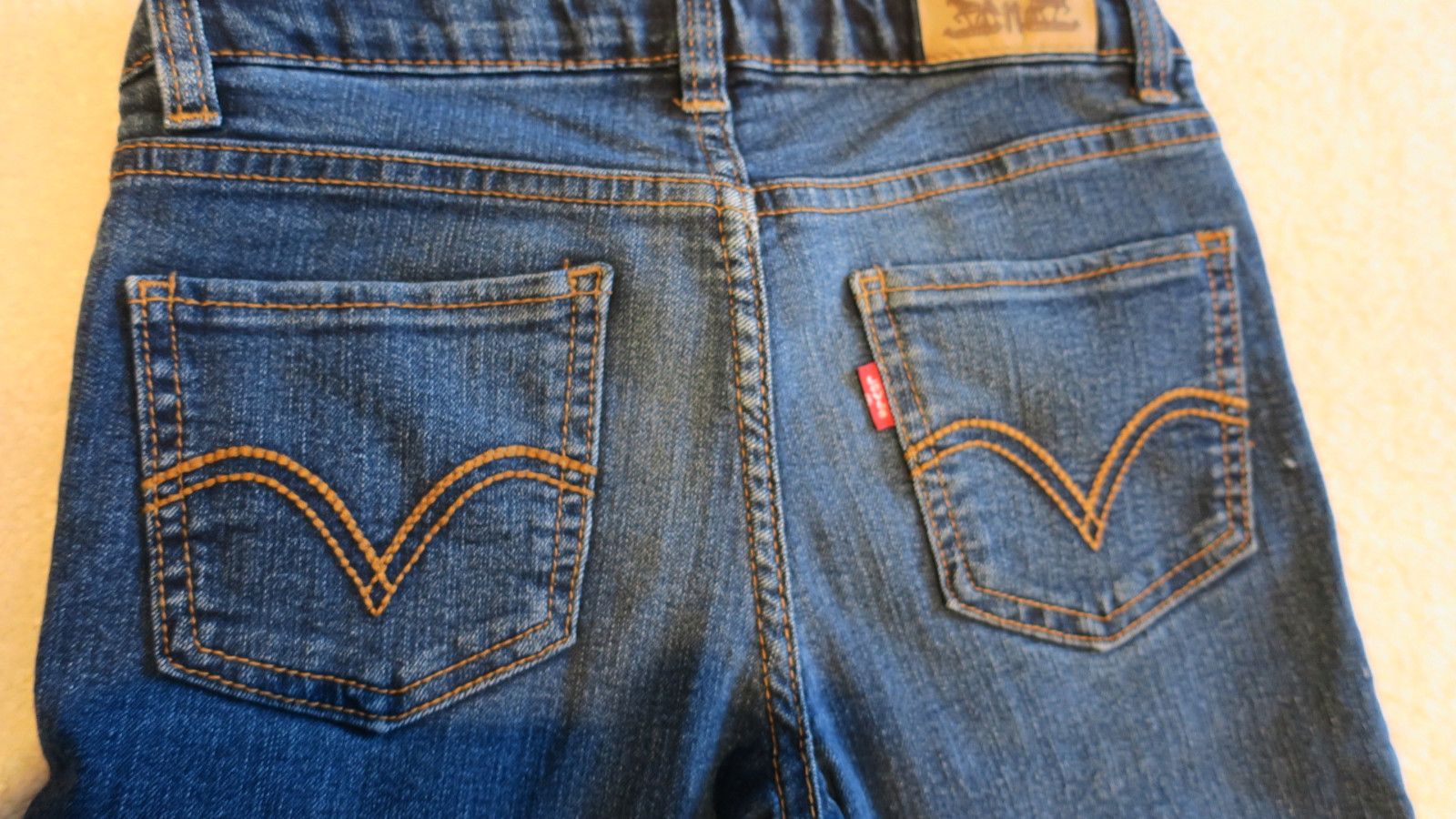 Levi's Youth Girl's  Denim Leggings Jegging  Skinny Jeans 8 Reg.  24