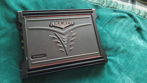Kicker ZX300.1 1-Channel old school great condition. 300