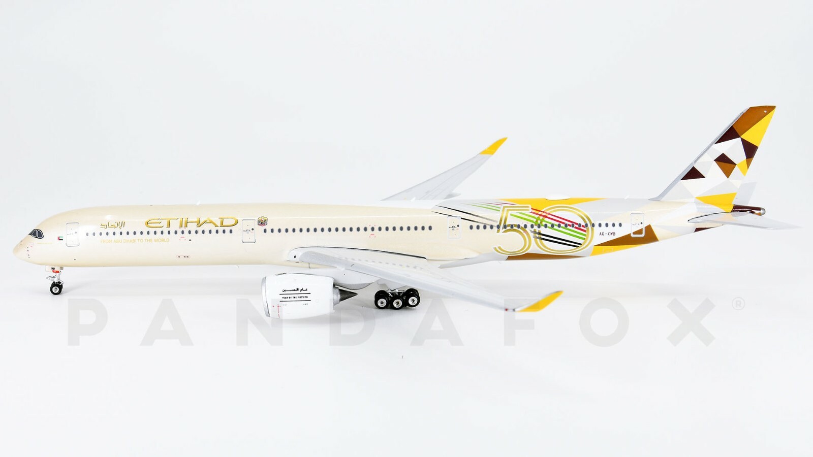 Etihad Airways Airbus A350-1000 A6-XWB 50th Phoenix