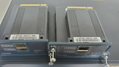 LOT of 2 Cisco C2960S-STACK=V02 Catalyst 2960S FlexStack Stacking Module
