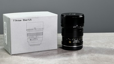 TTArtisan 90mm F1.25 Full Frame Lens Fuji GFX Mount for Fuji GFX100 GFX 50S 50R