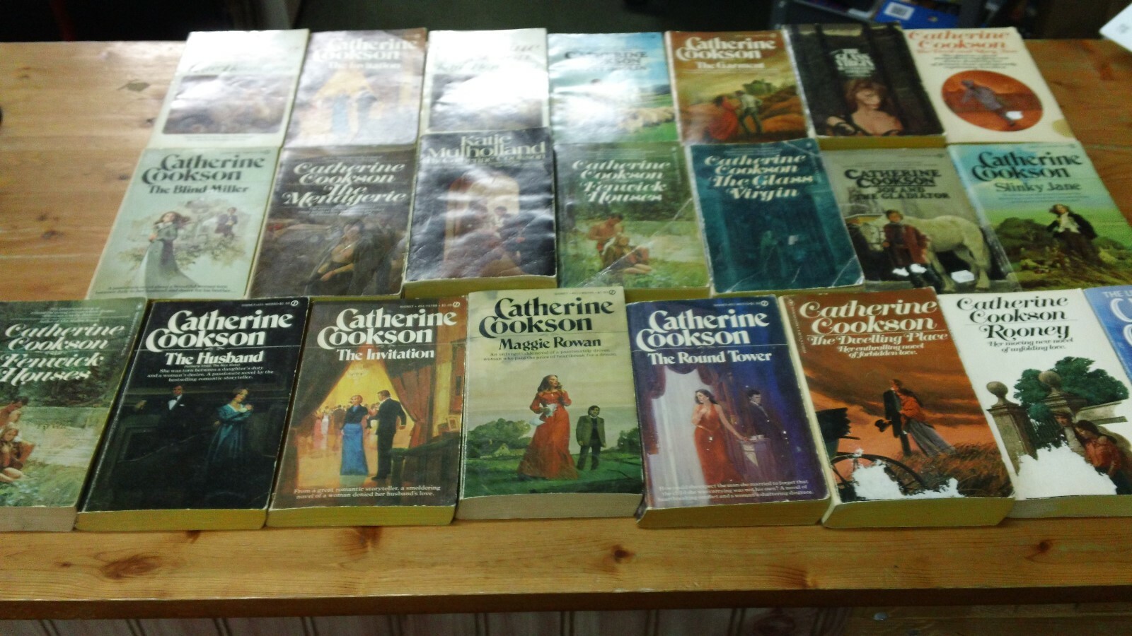 22-Catherine Cookson pb Book Lot!! The Husband,The Invitation,Kate Hannigan...