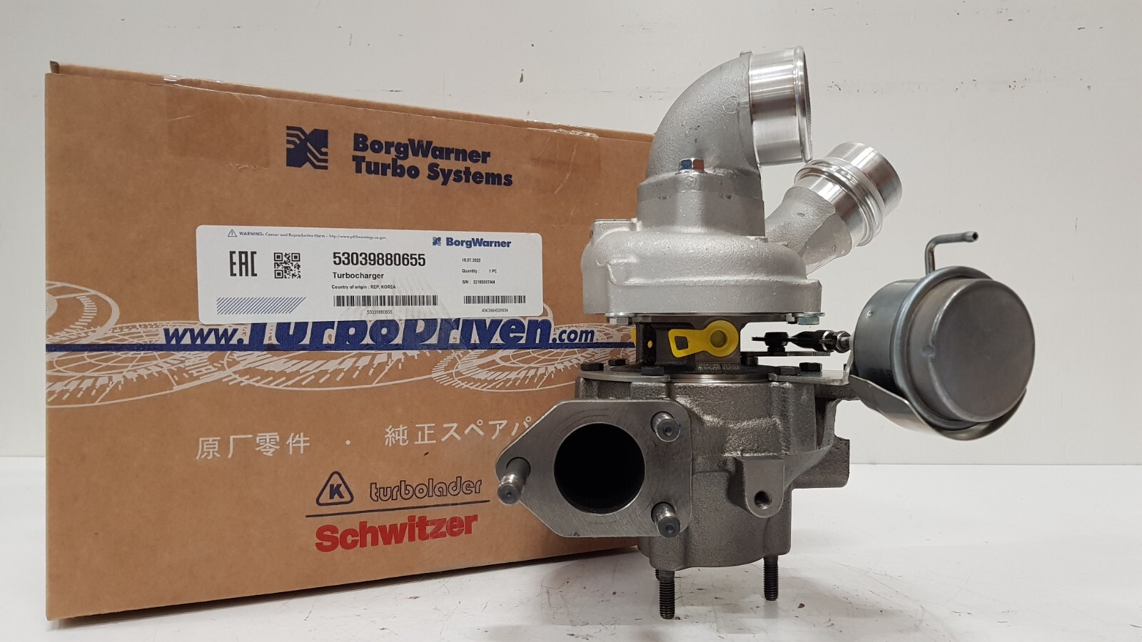 New Turbolader 53039700655 53039880655 28231-4A701