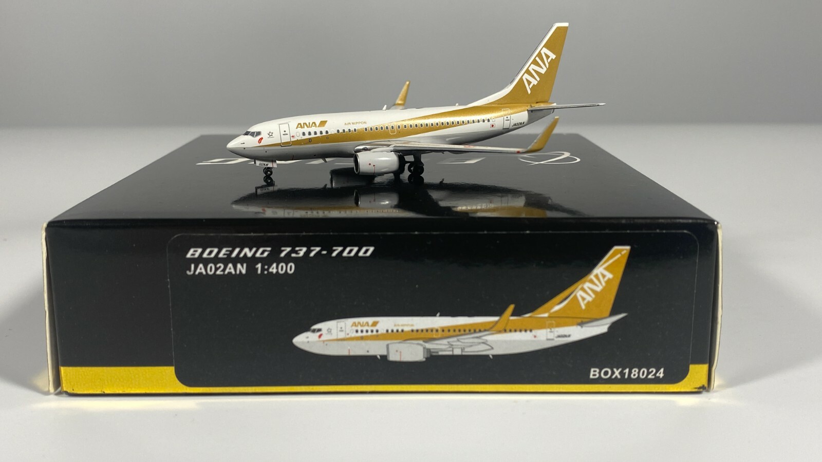 Panda Models ANA All Nippon Airways B737-781WL JA02AN 1:400 | eBay