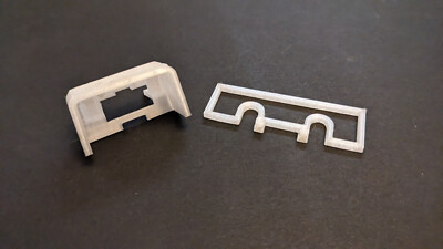 Nintendo N64 3D Printed HDMI No-Cut Laserbear PLA Multi Out Clear w/ Base