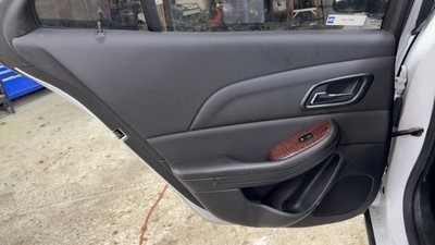 Used Left Rear Door Trim Panel fits: 2013 Chevrolet Malibu Black Grade A