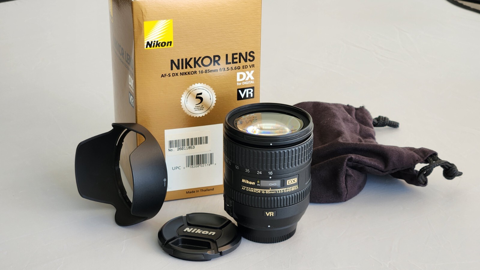 Nikon NIKKOR 16-85mm f/3.5-5.6 DX G SWM AF-S Nikon NIKKOR 16-85mm f/3.5-5.6 DX G SWM AF-S