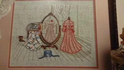 Cross Stitch Lot 2 Leaflets Reflections Past & Sewing Room Paula Vaughan 474 75