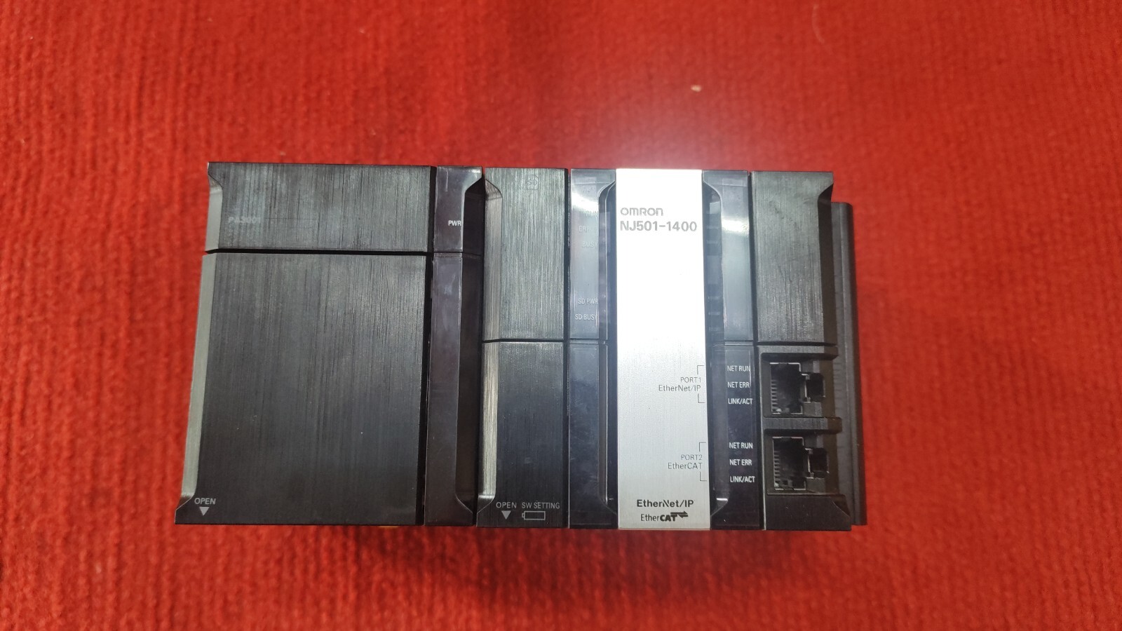 Omron NJ501-1400 CPU UNIT With NJ-PA3001 power supply unit Omron NJ501-1400 CPU UNIT With NJ-PA3001 power supply unit
