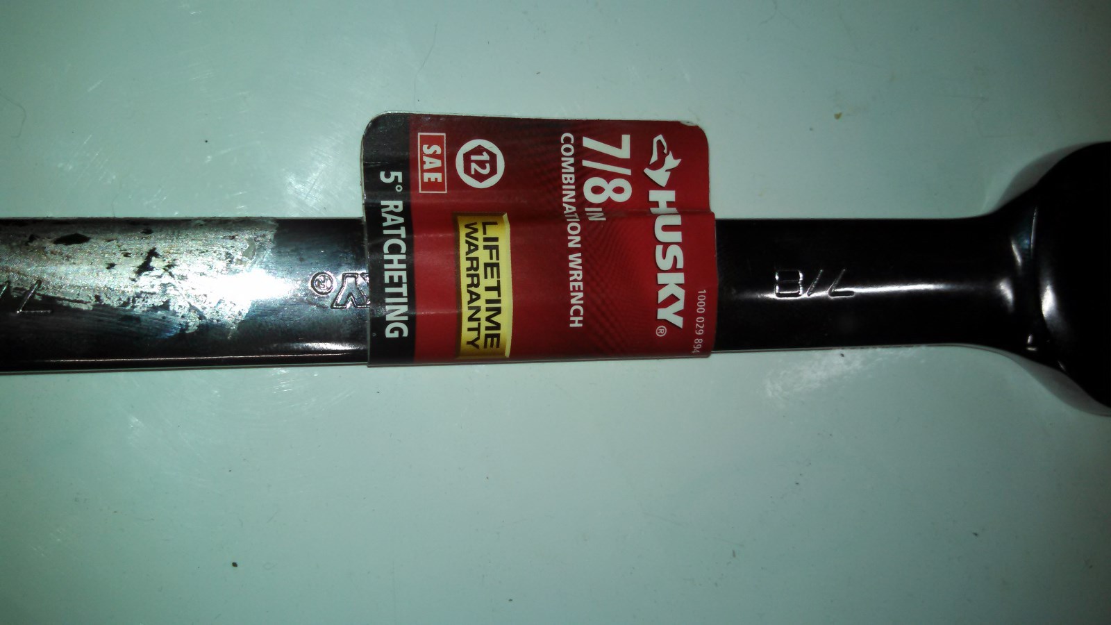 Husky 7/8 Ratchet Wrench