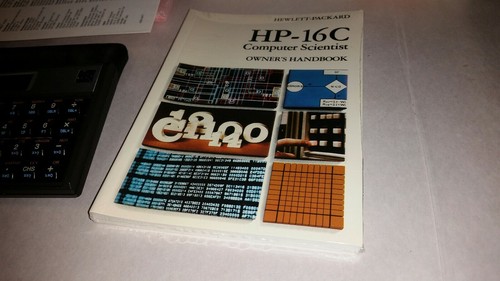 HP 16C Computer Scientist Calculator, Excellent Condition, Sealed Manual,  Box