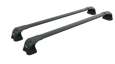 For Tesla Model S 2012-2016 Roof Rack Cross Bars Metal Bracket Fix Point Alu Bla