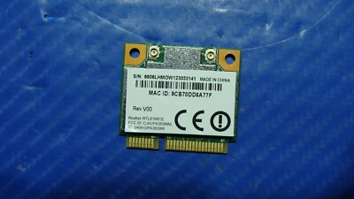 Toshiba Satellite 15.6" L755-S5110 Genuine WiFi Wireless Card RTL8188CE GLP*