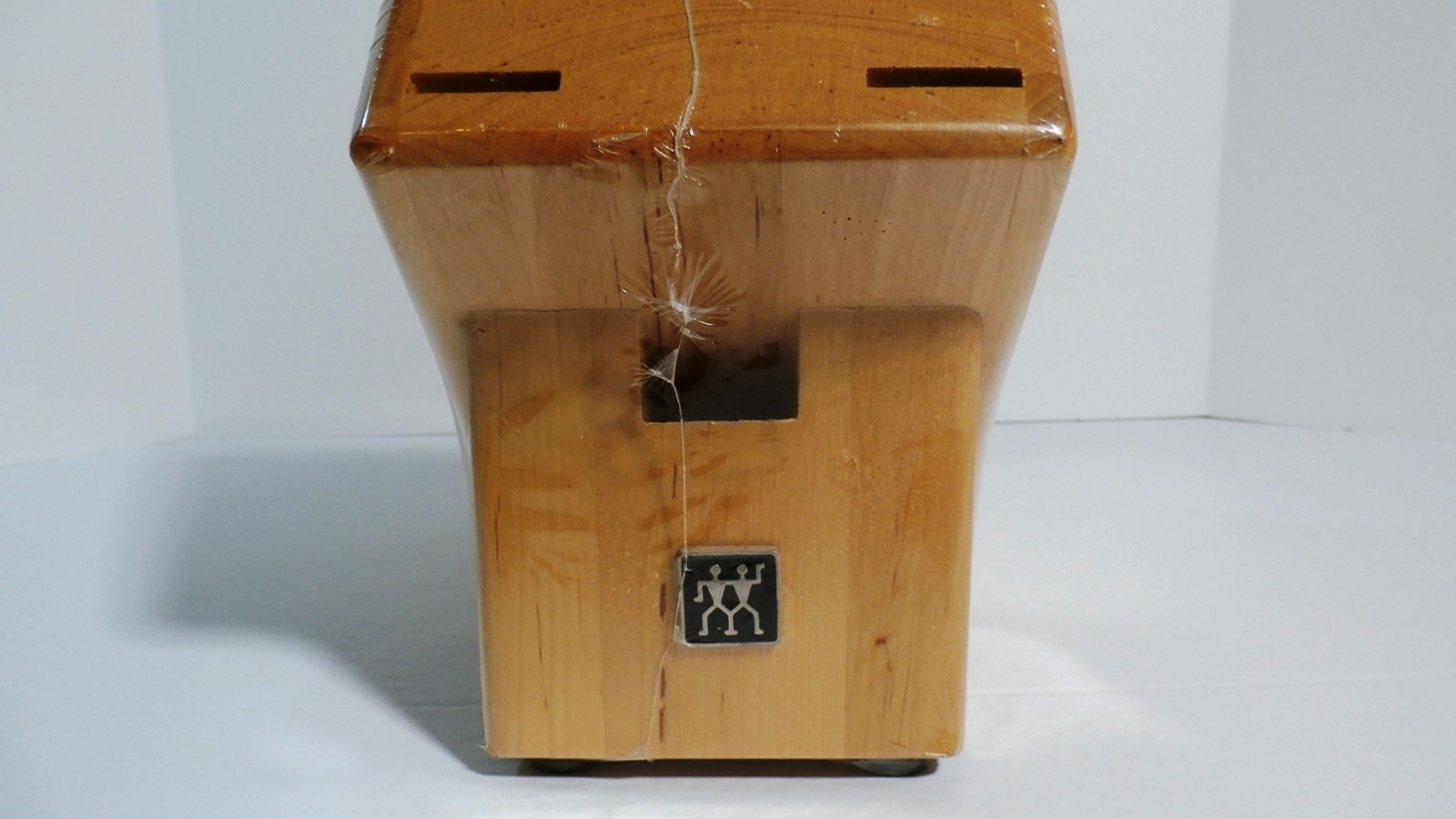 NEW ZWILLING J.A. Henckels 10-slot Knife Block - Birchwood