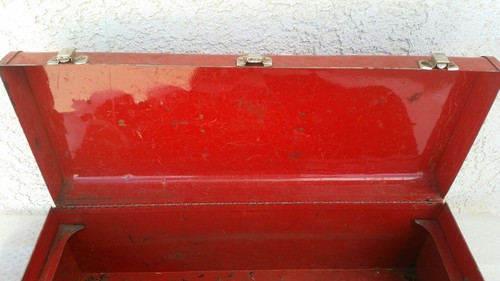 VINTAGE CRAFTSMAN COMMERCIAL TOOL BOX 65141 VERY BIG 24