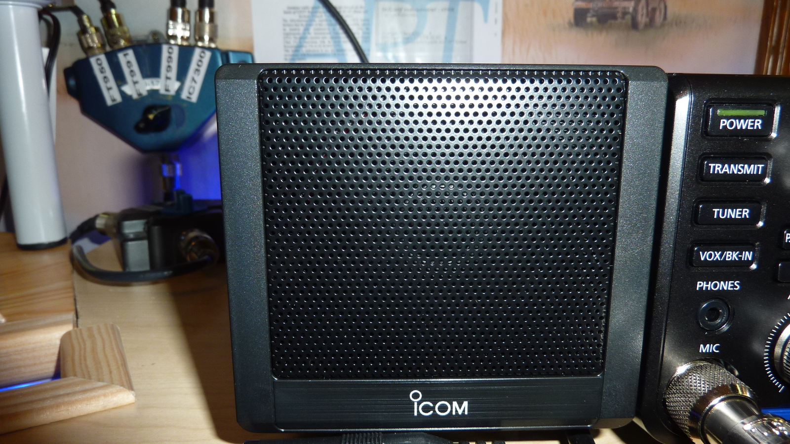 ICOM SP-38 External Speaker High Quality Audio for IC-7300 from Japan ...