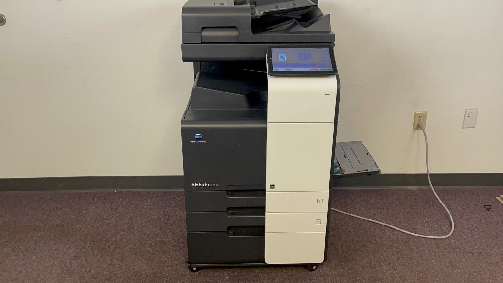 Konica Minolta Bizhub C250i Color Copier, Network Print& Konica Minolta Bizhub C250i Color Copier, Network Print&