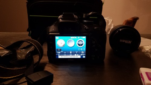 Nikon D3300 DSLR 24.2 MP Camera With 2 Lenses BUNDLE Nikkor 70-300mm +18-55mm