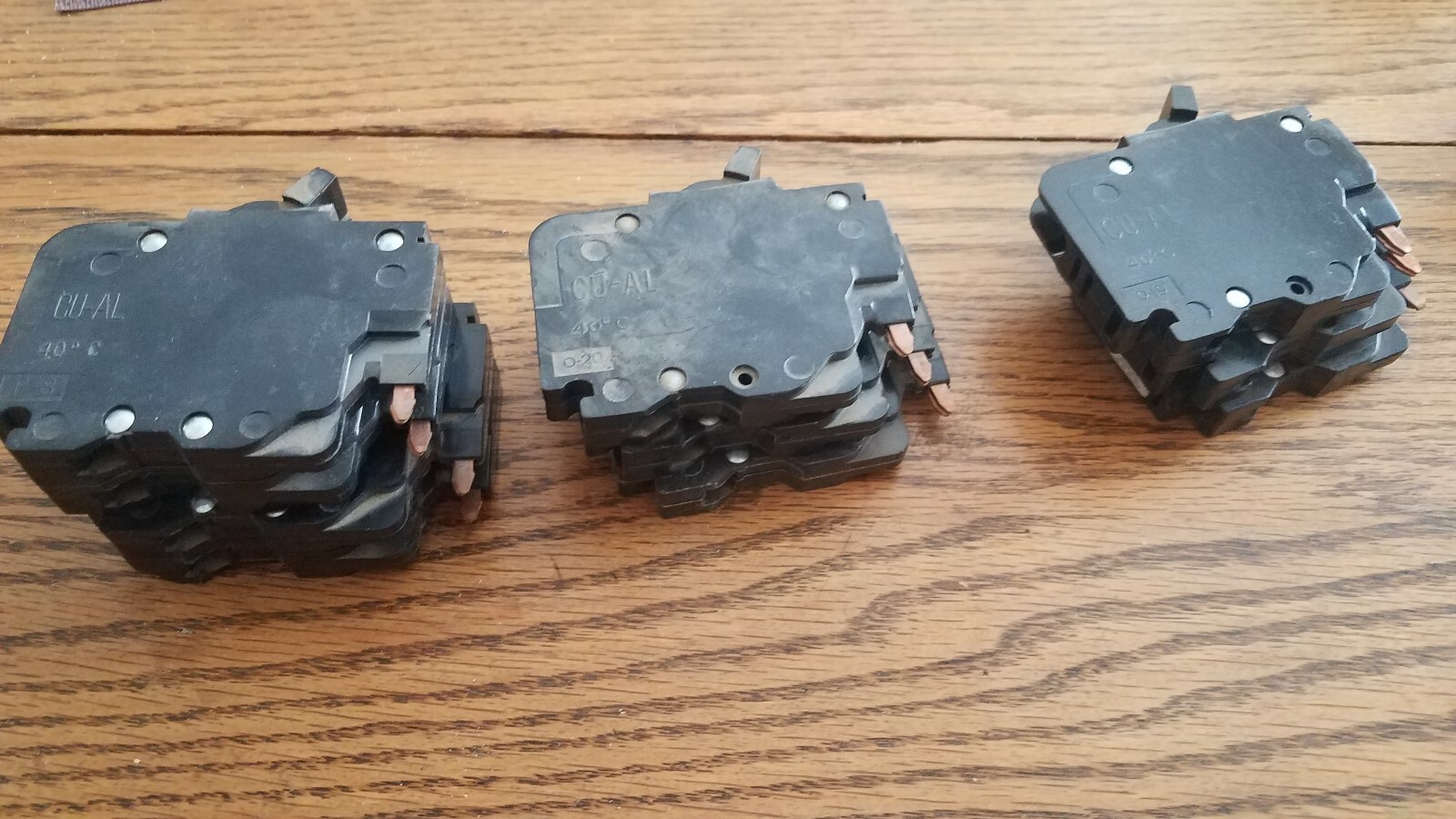 Federal Pacific breakers lot of 8