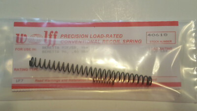 40618 WOLFF FITS BERETTA 92/96 RECOIL SPRING EXTRA POWER - 18# - BRAND NEW