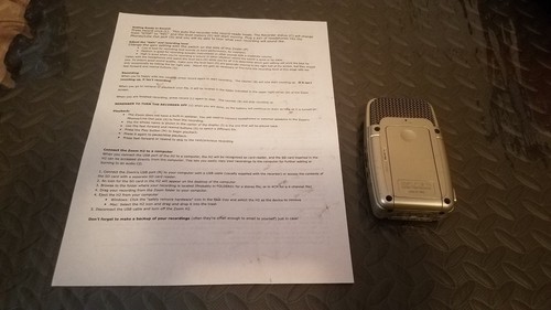 Zoom H2 Digital Handheld Recorder
