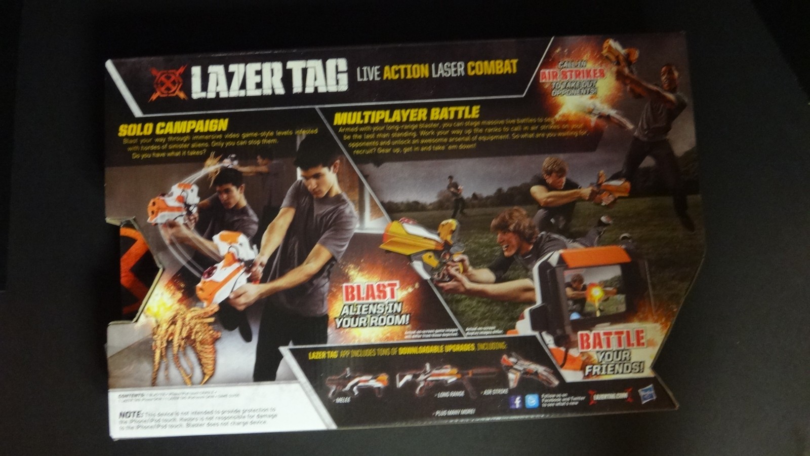 Lazer Tag Single Pack - Live Action Laser Combat - Multiplayer, Team & Solo