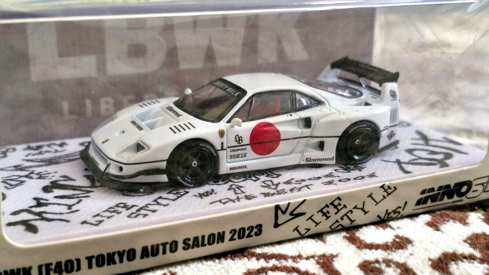 Inno64 Ferrari F40 Liberty Walk (LBWK) 2024 Tokyo Auto Salon