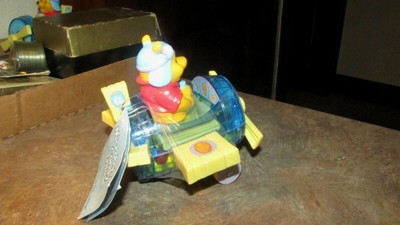 Winnie The Pooh Disney Airplane Plane Candy Container Dispenser New Sealed