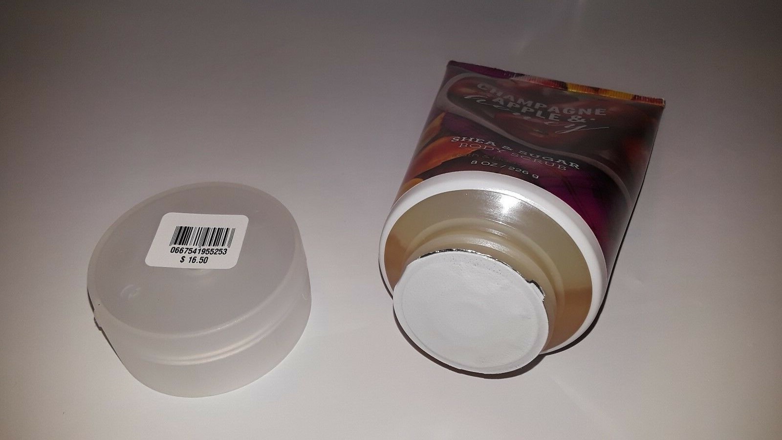 Bath and Body Works Champagne Apple & Honey Shea & Sugar Scrub 8oz Sealed