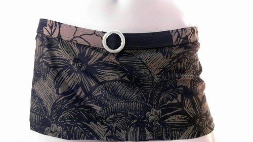 Housse de couette gaze de coton imprimé floral 260x240 bleu marine