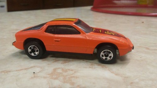 VINTAGE 1978 HOT WHEELS PORSCHE UPFRONT 924 ORANGE BLACKWALL HONG KONG