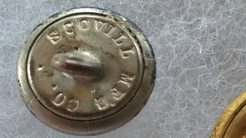 F.D.  New York ,FIRE DEPARTMENT BUTTONS EMBOSSED METAL ANTIQUE 10 Pieces in All