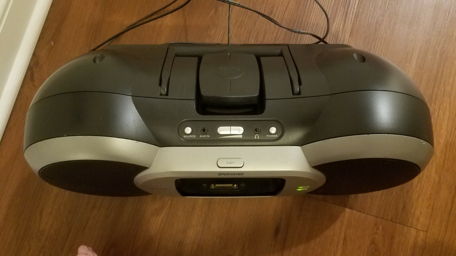 Sirius XM Satelite Radio SP-B1 Boombox , Antenna, Power cord