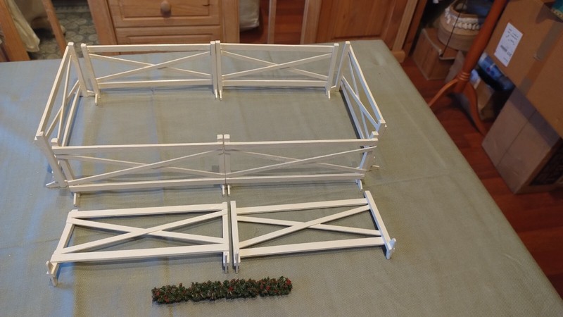 Breyer Stone Zaunelemente Set WeiÃ Holz Diorama 8 StÃ¼Ck+ Hindernisdeko