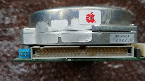 Hard Drive SCSI Disk Sony SRD2040A Apple 40