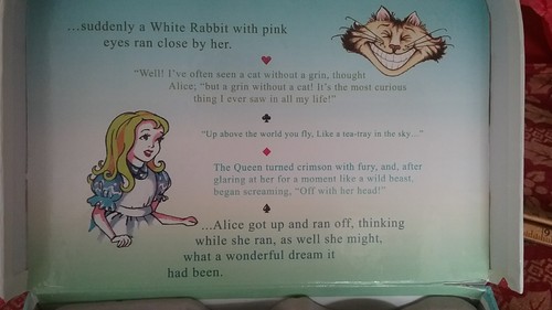 Alice in wonderland tea party Set of 2